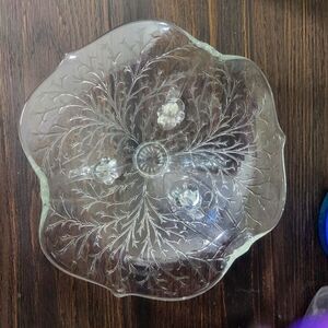 Lancaster Glass 3 Footed Bowl‎